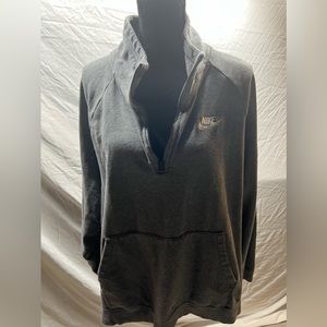 Women’s Plus Size Nike Half-Zip Sweatshirt